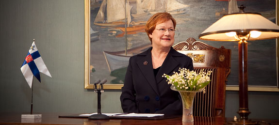 President Halonen. Copyright © Office of the President of the Republic of Finland